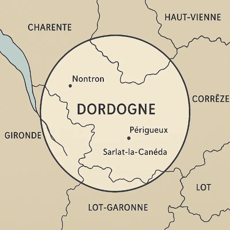 Campagne d'affichage électorale professionnelle en Dordogne.