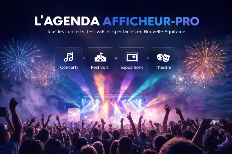 Capture d'écran de l'Agenda Afficheur-Pro