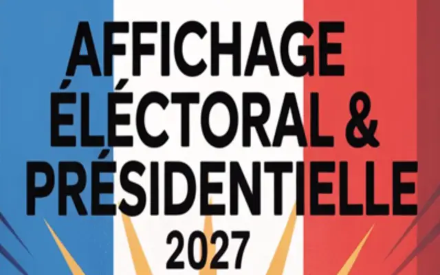 Affichage électoral Nouvelle-Aquitaine