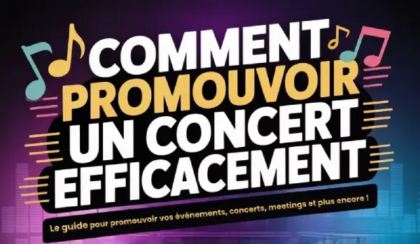 Remplissez votre salle grâce à une promotion de concert efficace