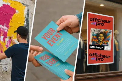 Diffusion de tracts de main à main.