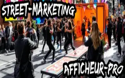 Street Marketing dans les rues de Charente